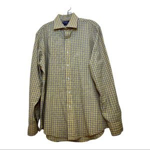 Polo Ralph Lauren Plaid Dress Shirt SZ 16, 34-35